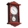 VEVOR Grandfather Clock, 18 in Classic Vintage Pendulum Clock, Pine Wood & MDF Wall Clocks with Quartz Movement and Quiet Design, for Living Room