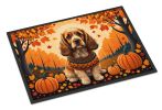 NEW Cocker Spaniel Fall Doormat Front Door Mat Indoor Outdoor Rugs for Entryway, Non Slip Washable Low Pile, 18H X 27W