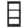 4-tier Interlocking Shelf (Black)