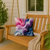 Genderfluid Pride Throw Pillow Machine Washable, Indoor Outdoor Decorative Pillow for Couch, Bed or Patio, 18Hx18W