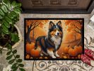 NEW Sheltie Fall Doormat Front Door Mat Indoor Outdoor Rugs for Entryway, Non Slip Washable Low Pile, 18H X 27W