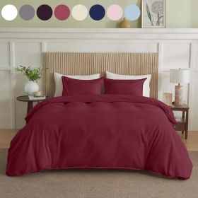 Serta Simply Clean Solid Duvet Cover (Option: W13717991)