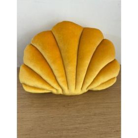 Simulation Shell Pillow Cushion Doll Nap Pillow (Option: Yellow-S)