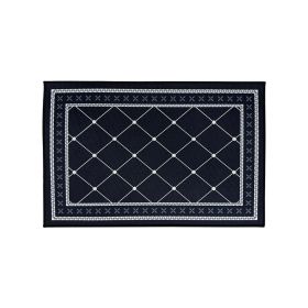 Printed Absorbent & Non-Slip Door Mat - Durable Polyester Carpet with "Kitchen" Design, Ideal for Bathrooms, Hallways, Living Rooms (Color: SJR-45-71-6, size: 17.7*28in/45*71cm)